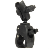 RAM-B-400-201-AU RAM Mounts Tough-Claw™ Small Clamp Mount with Double 1-inch Socket Arm - Synergy Mounting Systems