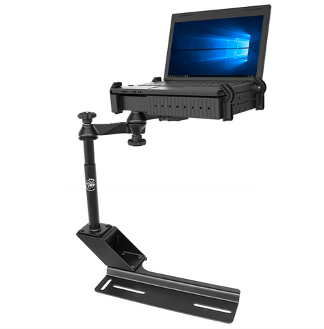 RAM-VB-106R4-SW1 RAM No-Drill Laptop Mount for the Buick Rendezvous, Dodge Sprinter Van & MORE - Synergy Mounting Systems