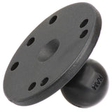 RAM-B-202U RAM Mounts 2.5" Round Base with AMPS Hole Pattern and 1-Inch Ball - Synergy Mounting Systems