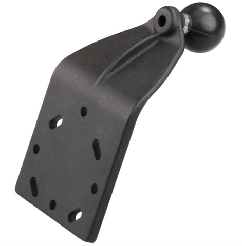 RAM-B-125BU RAM Mounts 1" Ball Curved Mount Plate for Aircraft Yoke & Other Uses - Synergy Mounting Systems