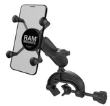 RAP-B-121-UN7U RAM Mounts X-Grip® Phone Mount with Composite Yoke Clamp Base - Synergy Mounting Systems