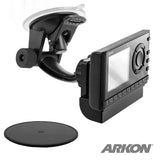 ARKON SR114 Windshield Dash Suction Car Mount for XM and Sirius Satellite Radios Single T and AMPS Pattern Compatible, Black