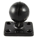 RAM-202U-152 RAM Mounts Ball Base with 1" x 1.5" 4-Hole Pattern and C-Size 1.5-Inch Ball - Synergy Mounting Systems