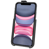 RAM-HOL-AP28U RAM Mounts Form-Fit Cradle for Apple iPhone 11 - Synergy Mounting Systems