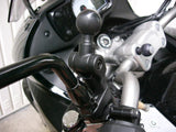 RAM-B-360U RAM Mounts Motorcycle Pivot Base w/ Stud & Mirror Stand-Off - Synergy Mounting Systems