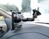 RAM-B-166-UN8U RAM Mounts Twist-Lock™ Suction Cup Mount with Universal RAM® X-Grip® Cradle for 7"-8" Tablets - Synergy Mounting Systems