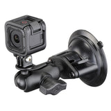 RAM-B-166-A-GOP1U RAM Mounts Suction Cup and Arm Kit with GoPro Hero Adapter - Synergy Mounting Systems