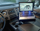 RAM-VB-185-SW1 RAM No-Drill™ Laptop Mount for '99-16 Ford F-250 - F750 + More - Synergy Mounting Systems