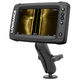 RAM-101-LO11 RAM Double Ball Mount for Lowrance Elite-5 & Elite-7 Ti & MORE - Synergy Mounting Systems