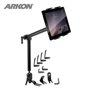 ARKON Heavy Duty Tablet Mount - Drill Base For Car, Wall & Table Installation