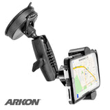 ARKON RV180 Arkon RoadVise Car Mount Holder for iPhone XS Max XS XR X 8 Galaxy S10 S9 Note 9 8 Retail Black