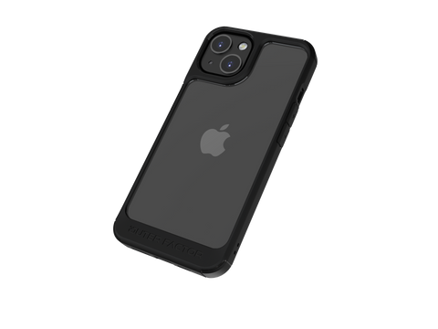 OuterFactor Element Clear Case, iPhone 13, Black, Model # 10-0011000