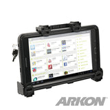 ARKON TAB005KL 


Universal Locking Adjustable Tablet Holder with Key Lock for Galaxy Tab, LG G Pad Models