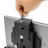 ARKON TAB004KL Universal Locking Adjustable Tablet Holder with Key Lock for Galaxy Tab, LG G Pad Models (NO BALL)