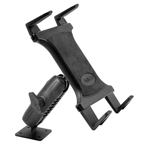 ARKON TABRMAMPS-MET Arkon Tablet Drill Base Mount for Apple iPad Samsung Galaxy Note Tab E Retail Black