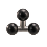 ARKON APT325MM T-Shaped Adapter with Three 25mm Rubber Ball Heads
