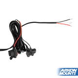 ARKON CAFIQC3 Quick Charge Hardwire Vehicle Power Adapter with in-Line Fuse Retail Black